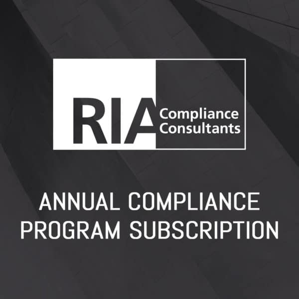 Annual Compliance Program Subscription