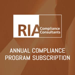 Annual Compliance Program Subscription