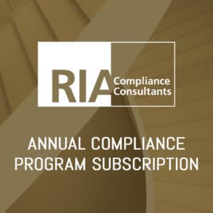 Annual Compliance Program Subscription