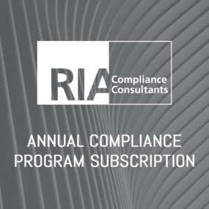 Annual Compliance Program Subscription