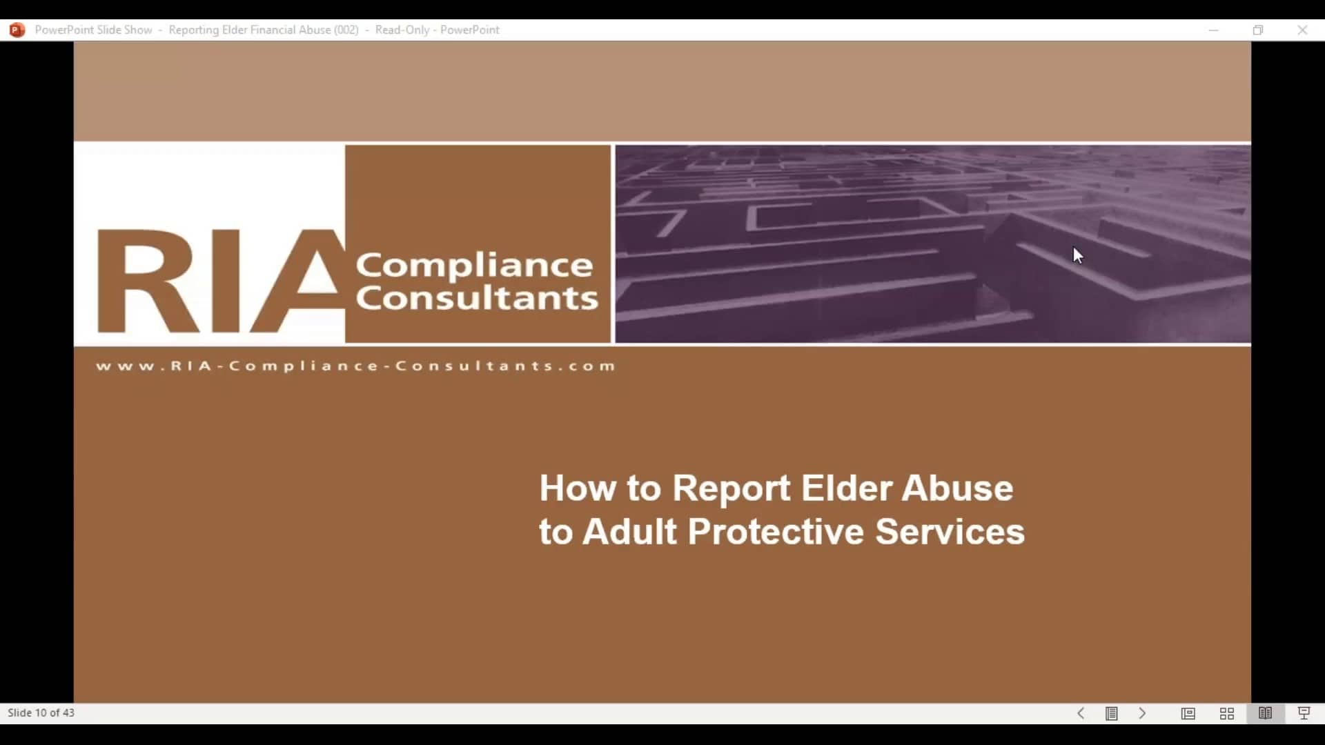 How Investment Advisers Can Better Report And Protect Senior ...